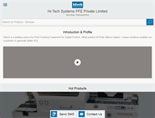 Tablet Screenshot of hitechpfe.com